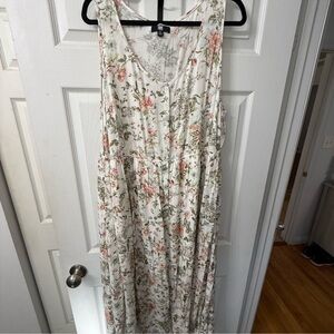 XXL Frye floral maci dress…with POCKETS